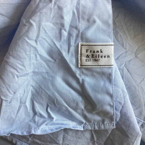 Frank & Eileen Barry Shirt Lt Blue XL - Picture 7 of 7
